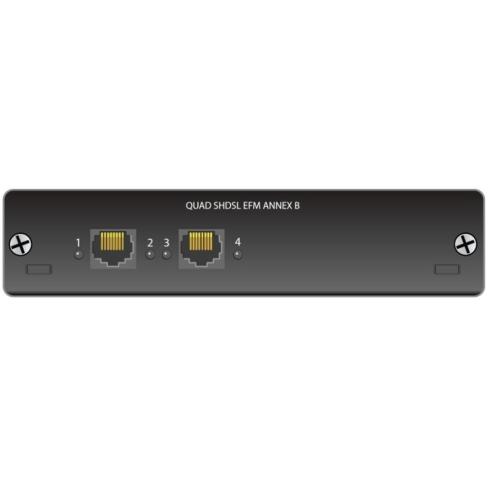 ADTRAN 17406368F3 - Adtran NetVanta Carrier Ethernet Quad SHDSL EFM Module - For Wid
