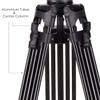 Professional Quad Tube Aluminium 72" Tripod for Nikon Coolpix P7800 view 4