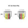 AmzDeals 2-Pack 4 Feet Black Telephone Cable 6P4C RJ11 Male to Male, Made in USA Pro Grade Phone Line Cord view 3