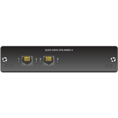 ADTRAN 17406368F1 - Adtran NetVanta Carrier Ethernet Quad SHDSL EFM Module - For Wid