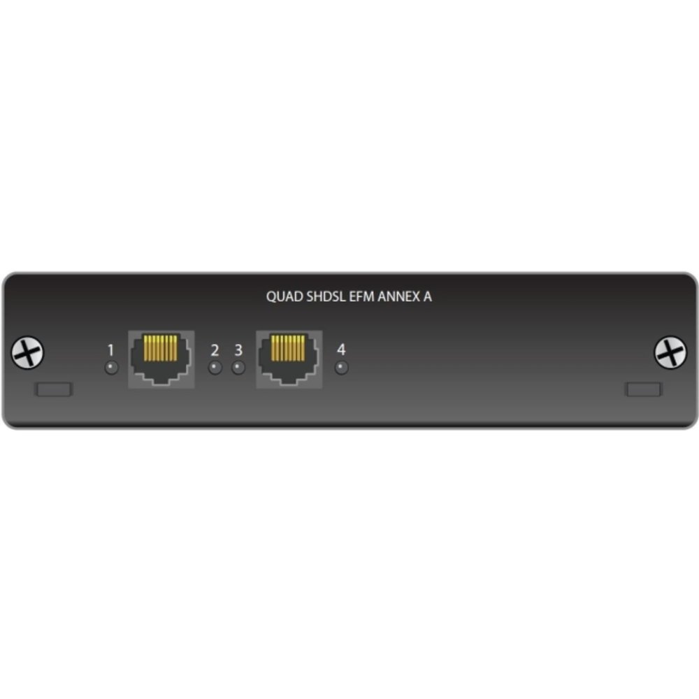 ADTRAN 17406368F1 - Adtran NetVanta Carrier Ethernet Quad SHDSL EFM Module - For Wid