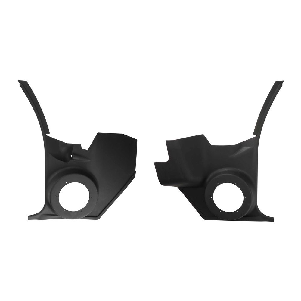 Retro Manufacturing KP-C23-6872A-M Black Kick Panel (1968-72 Chevelle/GTO), 1 Pack