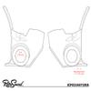Retro Manufacturing KP-C23-6872A-M Black Kick Panel (1968-72 Chevelle/GTO), 1 Pack view 2