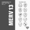 Aerostar 20x25x2 MERV 13 Pleated Air Filter, AC Furnace Air Filter, 12 Pack (Actual Size: 19 1/2" x 24 1/2" x 1 3/4") view 3
