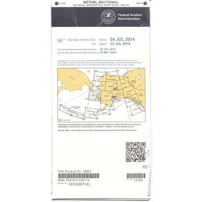 FAA Chart: VFR Sectional Bethel SBET (Current Edition)