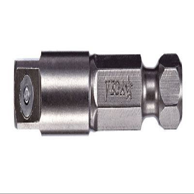 VEGA Professional Grade 1/4 Hex with 1/4 Square Drive Pin Lock Adapter (10 Inch)