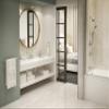 Symmons 673TR-STN Identity Wall-Mounted Towel Ring in Satin Nickel view 3