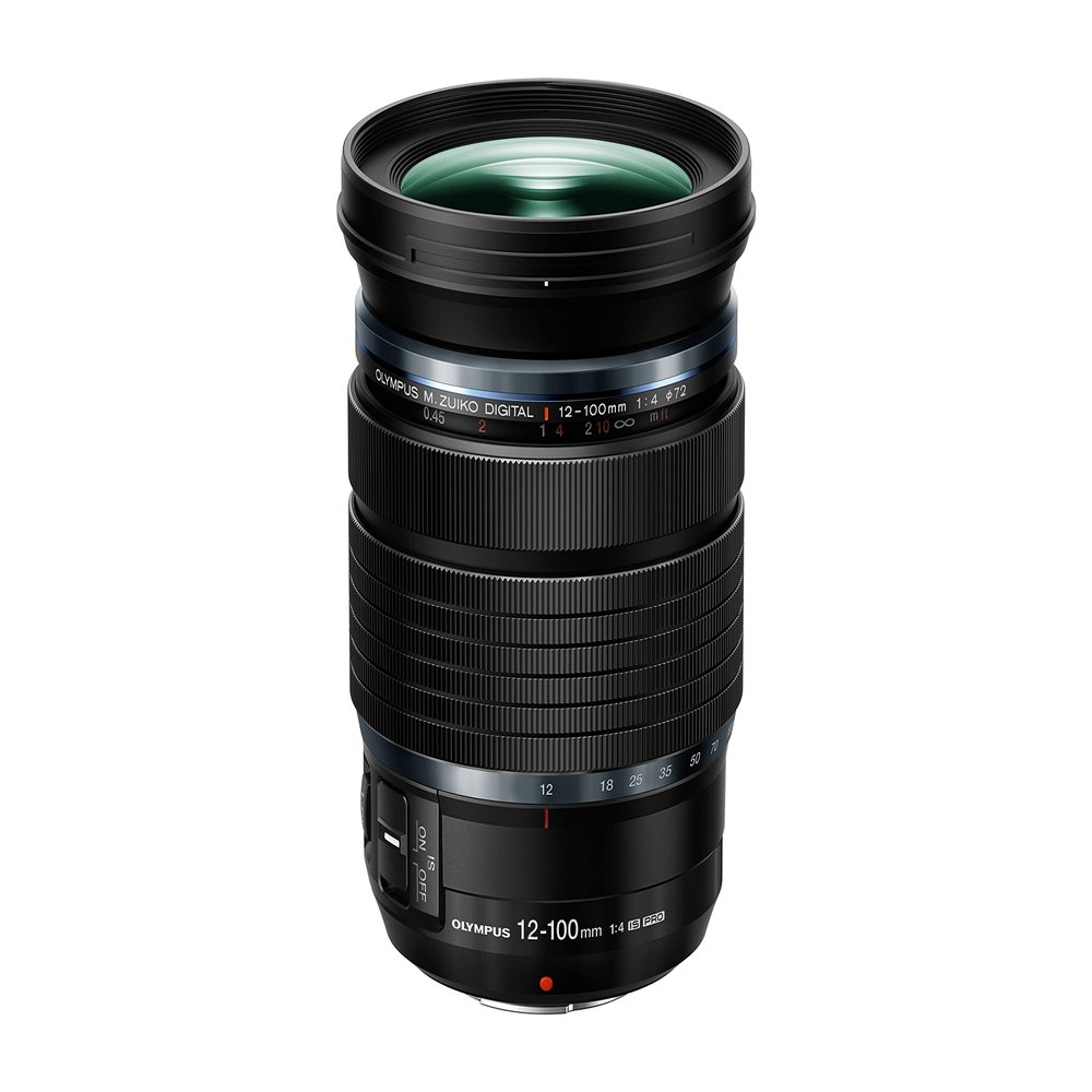 Olympus M. Zuiko Digital ED 12-100mm F4 is Pro Lens, Suitable for All MFT Cameras (Olympus OM-D & Pen Models, Panasonic G-Series), Black