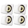 Acoustic Audio HDS10 in Wall 10" Home Theater Passive Subwoofers 4 Speaker Set view 1