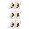 Acoustic Audio HD-650 in Wall 6.5" Speakers Home Theater Surround Sound 3 Pair Pack view 1
