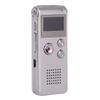 GenLed Digital Voice Recorder,Digital Audio Voice Recorder / Dictaphone / MP3 Player -8GB / 650HR / Multifunctional Rechargeable Dictaphone Player with Built-In Speaker (Sliver) view 1