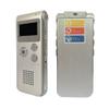 GenLed Digital Voice Recorder,Digital Audio Voice Recorder / Dictaphone / MP3 Player -8GB / 650HR / Multifunctional Rechargeable Dictaphone Player with Built-In Speaker (Sliver) view 2