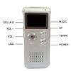 GenLed Digital Voice Recorder,Digital Audio Voice Recorder / Dictaphone / MP3 Player -8GB / 650HR / Multifunctional Rechargeable Dictaphone Player with Built-In Speaker (Sliver) view 3