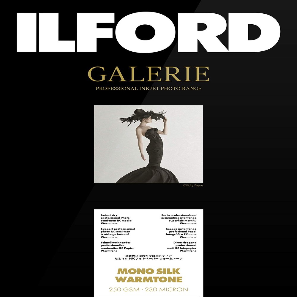 Ilford Galerie Prestige Mono Silk Warmtone 250 GSM 44 inch  111,8 cm x 12 m roll