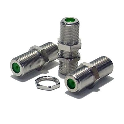 Best 10 Pack F81 Barrel Connector 4GHz Coaxial Female to Female F Type Adapter