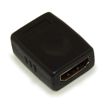 MyCableMart HDMI-HDMI Female to Female Gender Changer/Coupler/Adapter, Gold Plated
