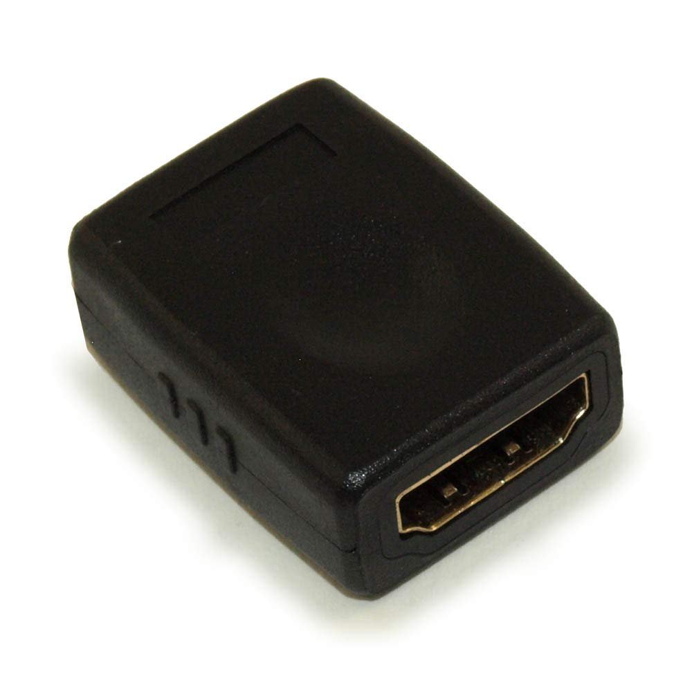 MyCableMart HDMI-HDMI Female to Female Gender Changer/Coupler/Adapter, Gold Plated