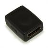 MyCableMart HDMI-HDMI Female to Female Gender Changer/Coupler/Adapter, Gold Plated view 2