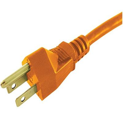 PROJEX 1ip-002-003fogp Indoor Triple Outlet Cord, Orange, 3'