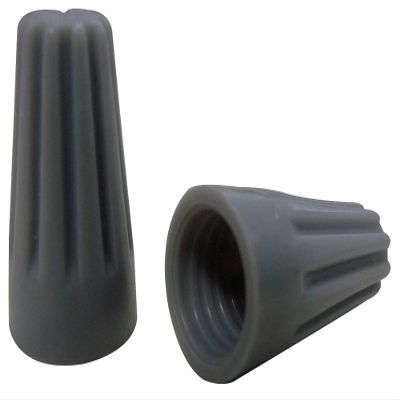 Wire Connector, Gray, PK100