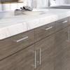 3 25/32" Center Bar Pull Finish: Brushed Nickel view 3