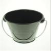 rackcrafts.com Large/XL Metal Sand Water Paint Pails Buckets Party Favor Wedding Baby Shower (L - Black) view 1