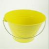 rackcrafts.com Large/XL Metal Sand Water Paint Pails Buckets Party Favor Wedding Baby Shower (XL - Yellow) view 1
