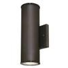 Westinghouse 6315700 Mayslick Two LED Up and Down Light Outdoor Wall Fixture, Oil Rubbed Bronze Finish with Frosted Glass Lens , Black view 1