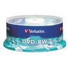 Verbatim DVD-RW Rewritable Media Spindle, 4.7GB/120 Minutes, Pack of 30 view 1
