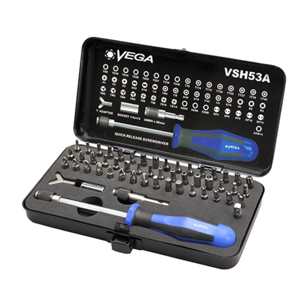 53pc Bit & Hand Driver Set