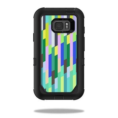 MightySkins Protective Vinyl Skin Decal Compatible with OtterBox Defender Samsung Galaxy S7 Active Case wrap Cover Sticker Skins Fruit Stripes