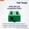 PoE Texas 4-Port Active PoE+ Injector with 56V 120W Supply view 3