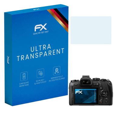 atFoliX Screen Protection Film compatible with Olympus E-M1 Mark II Screen Protector, ultra-clear FX Protective Film (3X)
