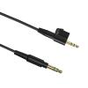 GEEKRIA 10 Inch Black Headphone Cable, 2.5mm to 3.5mm Male to Male, Compatible with Bose AE2, AE2i, Bluetooth Adapter Audio Cable view 3