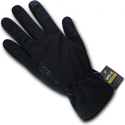 Rapdom Tactical Breathable Fleece Gloves, Black, XX-Large