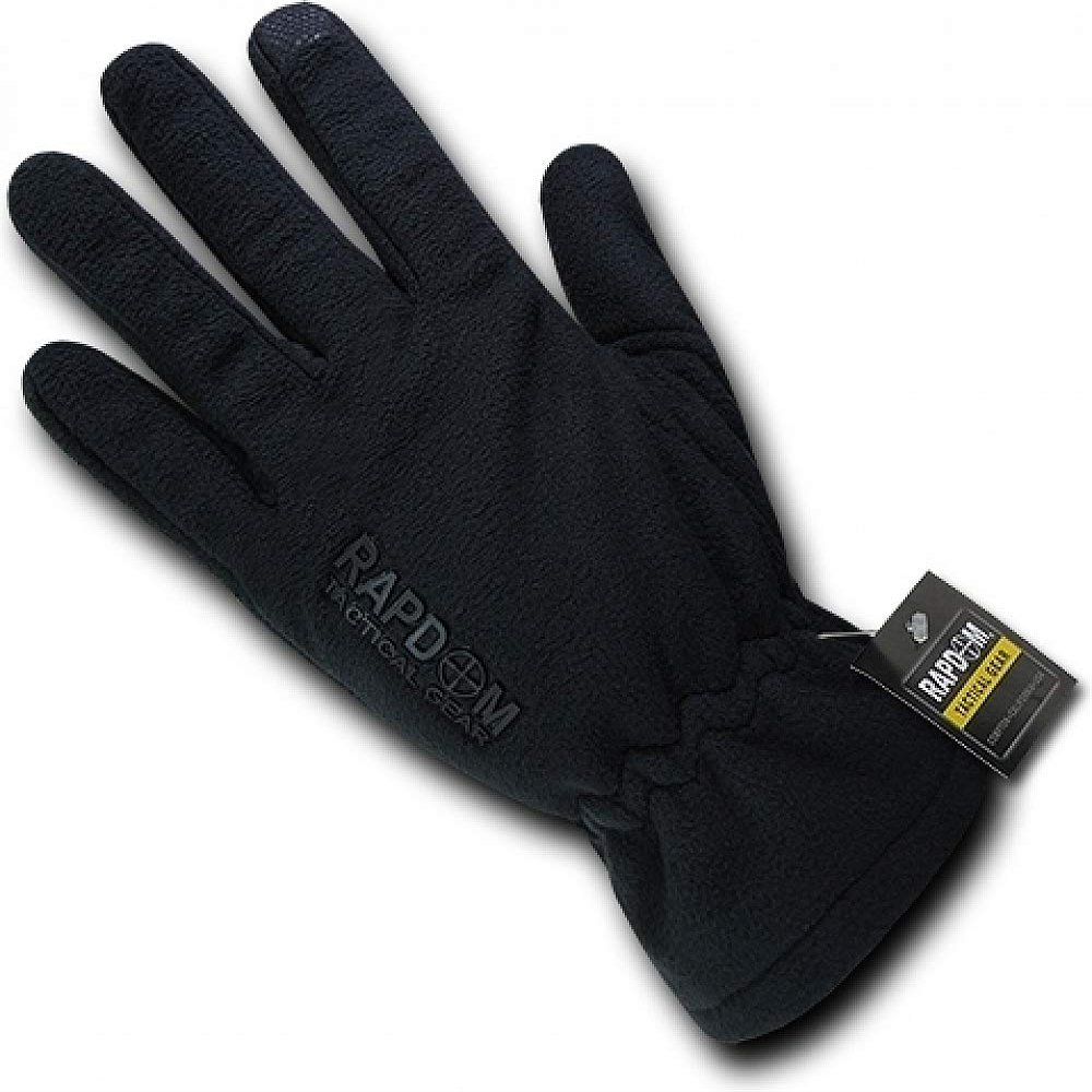 Rapdom Tactical Breathable Fleece Gloves, Black, XX-Large