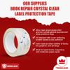 GGR Supplies T.R.U. LP-20CC Book Repair Crystal Clear Label Protection Tape: 3/8 in. x 72 yds. (Pack of 192) view 2