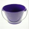rackcrafts.com Large/XL Metal Sand Water Paint Pails Buckets Party Favor Wedding Baby Shower (L - Purple) view 1