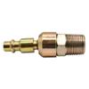 Interstate Pneumatics CPHS461 1/4 Inch Industrial Steel Swivel Plug x 3/8 Inch Male NPT view 4