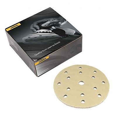 Mirka Abrasives 6" GOLD SOFT GRIP DISC P320 (MRK-23-645-320)
