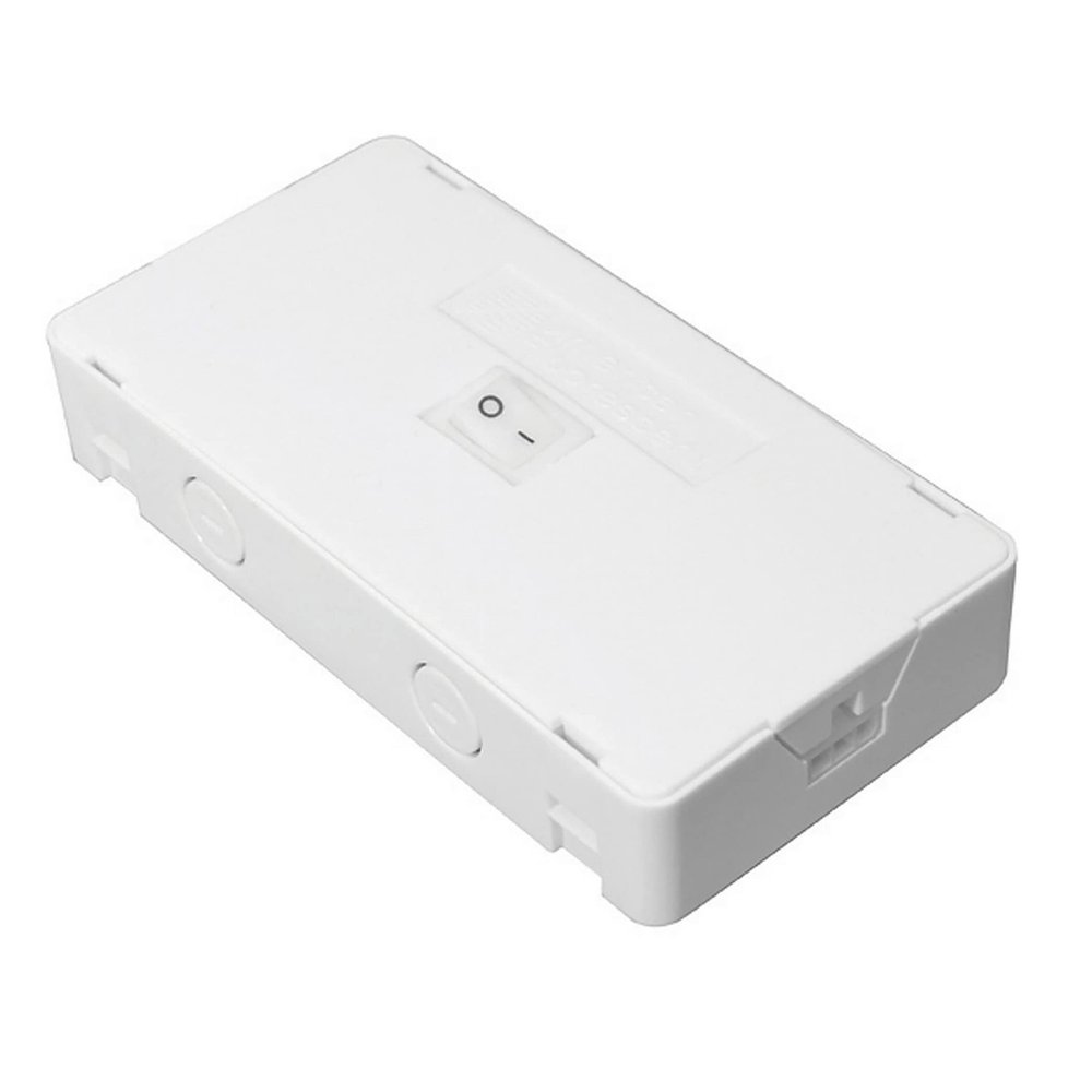 AFX XLHBWH HARDWIRE Box 3 Wire WHT, White - Ivory