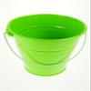 rackcrafts.com Large/XL Metal Sand Water Paint Pails Buckets Party Favor Wedding Baby Shower (XL - Apple Green) view 1