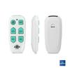 Universal Big Button TV Remote - EasyMote | DT-R08W. Backlit, Easy Use, Smart, Learning Television & Cable Box Controller, Perfect for Assisted Living Elderly Care. White TV Remote Control view 2