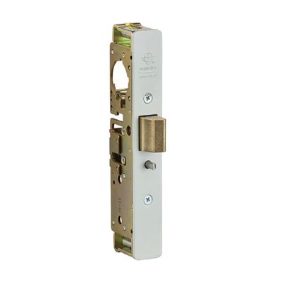 Adams Rite 4900-45-102-628 Heavy Duty Deadlatch with 1-1/2" Backset and Flat Faceplate. LH or RHR with a 2-5/8" Strike. 628 Clear Anodized Finish.