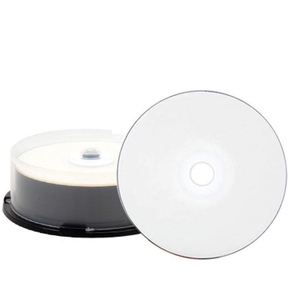 MediaRange Professional Line BD-R Dual Layer 50GB 6x Write Speed, Full Surface Printable (Inkjet Printer), Proselect White, Fully Metallised, Pack of 25 Cake Box