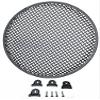 Durable 15-in Diameter Steel Monster Mesh Grill For 15-in Woofers With Hardware Steel Waffle Mesh Rubber Edge Includes Four Slip Resistant Plastic Grill Clamps And Appropriate Screws DEEJAYLED TBH15GR view 1