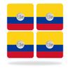 MightySkins Skin Compatible with Tile Slim Key Finder (4 Pack) wrap Cover Sticker Skins Colombian Flag