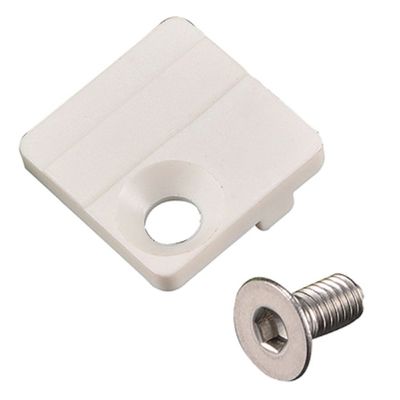 Q2 Fd Direct Mount Cover White, Nylon, W/Screw For 1X Systems
