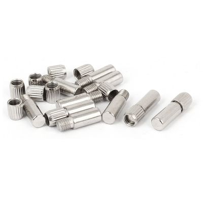 uxcell Cupboard Cabinet 8mm Dia Pin Shelves Supporter Holder Shelf Support 10pcs