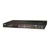 ACTi PPSW-3100 Planet FGSW-1816HPS 16-Port 802.3at PoE Switch (PoE Budget 220W) for use with Cube, Box, Bullet, Dome, PTZ and Covert Cameras and Doord Station view 1